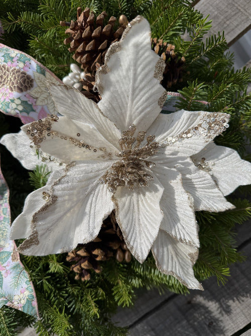 2026 Exclusive Wreath - The Winter Bloom