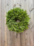 Undecorated Balsam Wreath