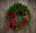 Maine Lumberjack Wreath