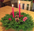 Ribbon Candy Centerpiece