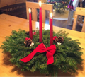 Traditional Balsam Centerpiece