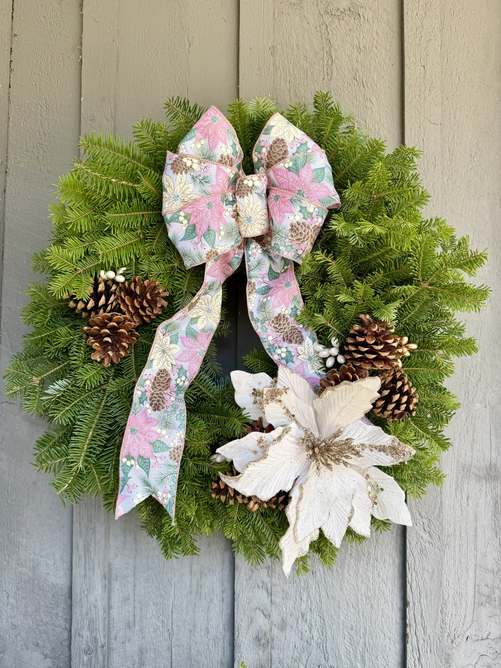 2026 Exclusive Wreath - The Winter Bloom