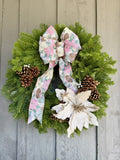2026 Exclusive Wreath - The Winter Bloom