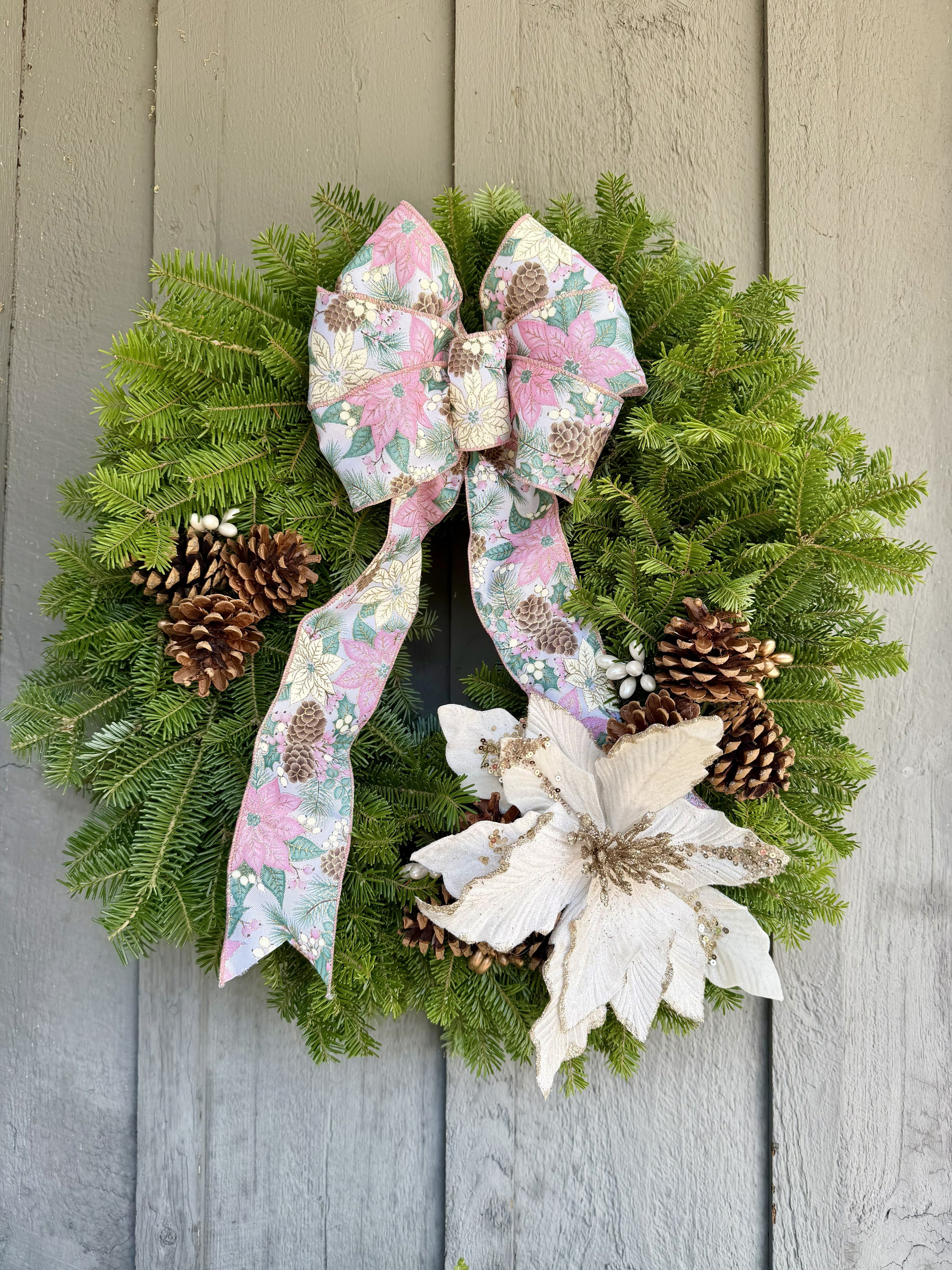 2026 Exclusive Wreath - The Winter Bloom